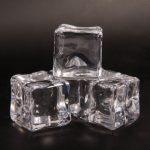 SET OF 4 LARGE - CLEAR ACRYLIC DISPLAY ICE CUBES