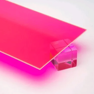 Pink Plexiglass Sheet