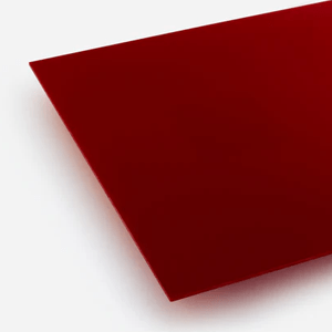 Red Transparent Acrylic Sheet