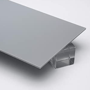 1/2 Transparent Gray 2064 Cast Acrylic Rod